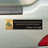 Vincent van Gogh - Stilleven met schedel Bumpersticker (Op auto)