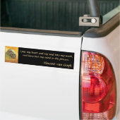 Vincent van Gogh - Stilleven met schedel Bumpersticker (Op Truck)
