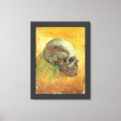 Vincent van Gogh - Stilleven met schedel Canvas Afdruk (Voorkant)