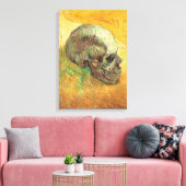 Vincent van Gogh - Stilleven met schedel Canvas Afdruk (Insitu (Woonkamer))