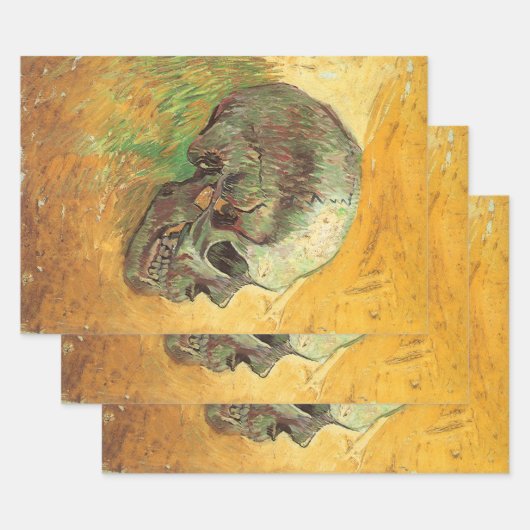 Vincent van Gogh - Stilleven met schedel Inpakpapier Vel (Set)