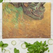 Vincent van Gogh - Stilleven met schedel Theedoek (Gevouwen)