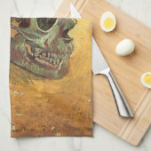 Vincent van Gogh - Stilleven met schedel Theedoek (Quarter Fold)