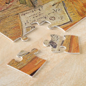 Vincent van Gogh - Stilleven met tekenbord Legpuzzel (Zijkant)