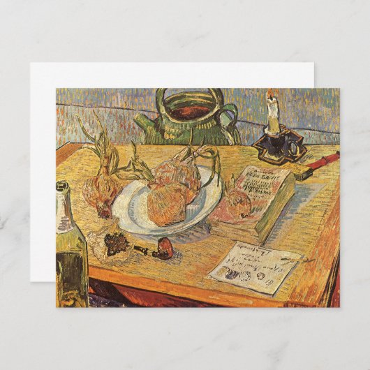 Vincent van Gogh - Stilleven met tekentafel (Voorkant / Achterkant)