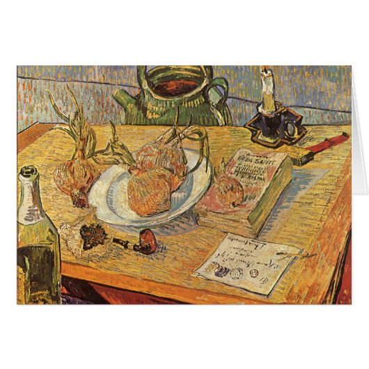 Vincent van Gogh - Stilleven met tekentafel (Voorkant Horizontaal)
