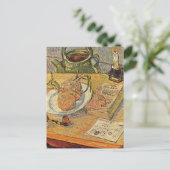Vincent van Gogh - Stilleven met tekentafel Briefkaart (Staand voorkant)