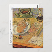 Vincent van Gogh - Stilleven met tekentafel Briefkaart (Voorkant / Achterkant)