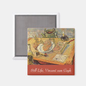 Vincent van Gogh - Stilleven met tekentafel Magneet (Voorkant / Achterkant)