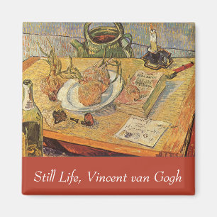 Vincent van Gogh - Stilleven met tekentafel Magneet