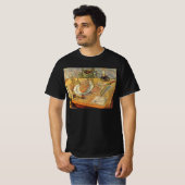 Vincent van Gogh - Stilleven met tekentafel T-shirt (Voorkant volledig)