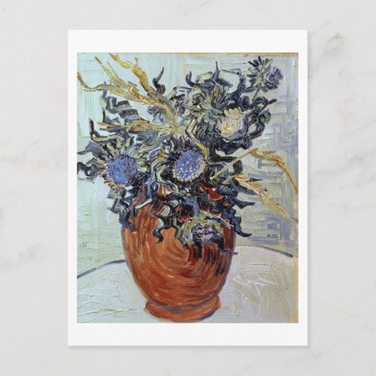 Vincent van Gogh | Stilleven met Thistles, 1890 Briefkaart (Voorkant)