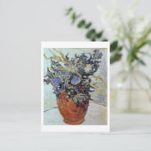 Vincent van Gogh | Stilleven met Thistles, 1890 Briefkaart (Staand voorkant)