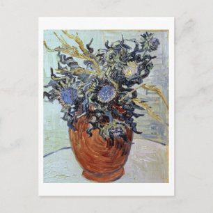 Vincent van Gogh Stilleven met Thistles, 1890 Briefkaart