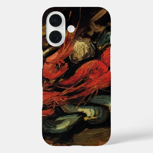 Vincent van Gogh - Stilleven Mosselen en garnalen Case-Mate iPhone Case (Achterkant)