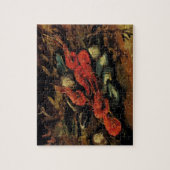 Vincent van Gogh - Stilleven Mosselen en garnalen Legpuzzel (Verticaal)