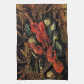 Vincent van Gogh - Stilleven Mosselen en garnalen Theedoek (Verticaal)