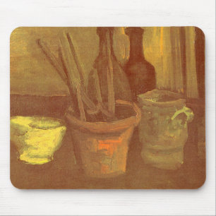 Vincent van Gogh - Stilleven penseel in pot Muismat