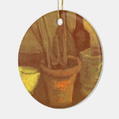 Vincent van Gogh - Stilleven penselen in pot Keramisch Ornament (Links)