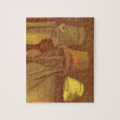 Vincent van Gogh - Stilleven penselen in pot Legpuzzel (Verticaal)