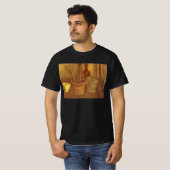 Vincent van Gogh - Stilleven penselen in pot T-shirt (Voorkant volledig)