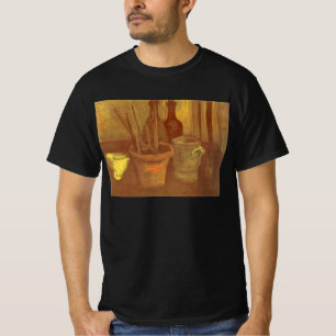 Vincent van Gogh - Stilleven penselen in pot T-shirt