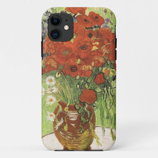 Vincent van Gogh, Stilleven - Rode klaprozen... Case-Mate iPhone Case (Achterkant)