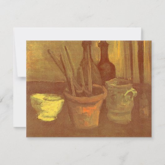 Vincent van Gogh - Stilleven Schilderkwasten in Po (Voorkant)
