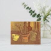 Vincent van Gogh - Stilleven Schilderkwasten in Po (Staand voorkant)