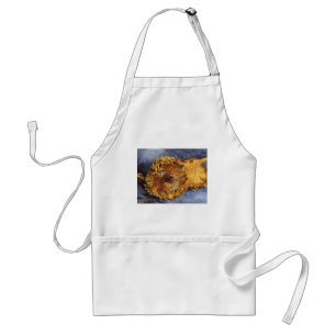 Vincent van Gogh - Stilleven: Twee afgesneden zonn Standaard Schort
