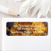 Vincent van Gogh - Stilleven: twee geslepen zonneb Etiket (Insitu)