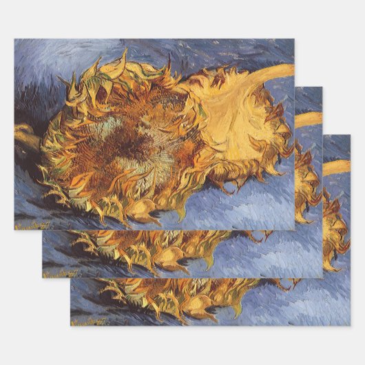 Vincent van Gogh - Stilleven: twee geslepen zonneb Inpakpapier Vel (Set)