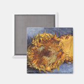 Vincent van Gogh - Stilleven: twee geslepen zonneb Magneet (Voorkant / Achterkant)