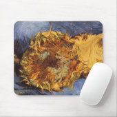 Vincent van Gogh - Stilleven: twee geslepen zonneb Muismat (Met muis)