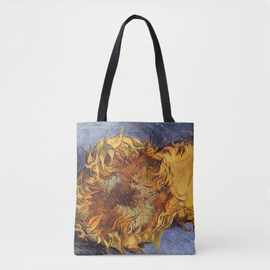 Vincent van Gogh - Stilleven: twee geslepen zonneb Tote Bag (Voorkant)