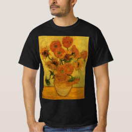Vincent van Gogh Stilleven Vaas met 15 zonnebloeme T-shirt