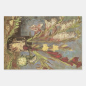 Vincent van Gogh - Stilleven vaas met gladiolen Inpakpapier Vel (Voorkant)
