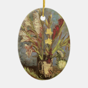 Vincent van Gogh - Stilleven vaas met gladiolen Keramisch Ornament