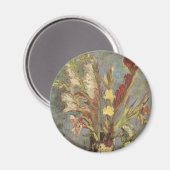 Vincent van Gogh - Stilleven vaas met gladiolen Magneet (Voorkant / Achterkant)