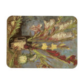 Vincent van Gogh - Stilleven vaas met gladiolen Magneet (Horizontaal)