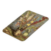 Vincent van Gogh - Stilleven vaas met gladiolen Magneet (Linkerzijde)