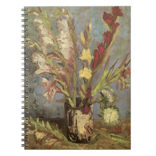 Vincent van Gogh - Stilleven Vaas met Gladiolen Notitieboek