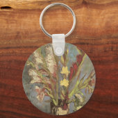 Vincent van Gogh - Stilleven vaas met gladiolen Sleutelhanger (Voorkant)