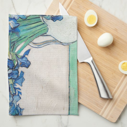 Vincent van Gogh - Stilleven: vaas met irissen Theedoek (Quarter Fold)