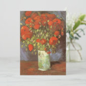 Vincent van Gogh Stilleven Vaas met rode klaprozen (Staand voorkant)