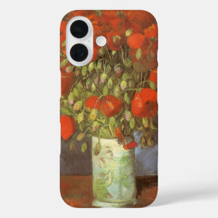 Vincent van Gogh Stilleven Vaas met rode klaprozen iPhone 16 Hoesje