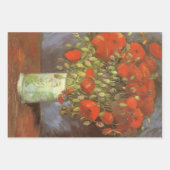 Vincent van Gogh Stilleven Vaas met rode klaprozen Inpakpapier Vel (Voorkant 2)