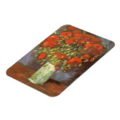Vincent van Gogh Stilleven Vaas met rode klaprozen Magneet (Linkerzijde)
