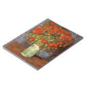 Vincent van Gogh Stilleven Vaas met rode klaprozen Notitieboek (Linkerzijde)