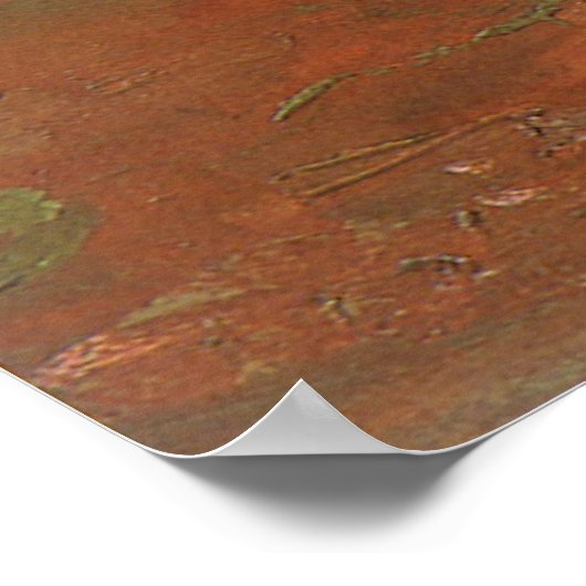 Vincent van Gogh Stilleven Vaas met rode klaprozen Poster (Hoek)